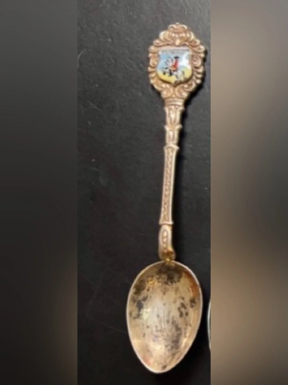 Souvenir Spoon- Vienna, Austria WIEN spanische reitschute Spanish Riding School